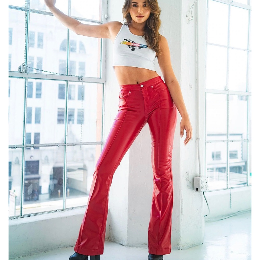 Revolve Brand Red VENUS FLARES / X MARS